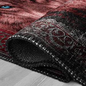 Mystic Wolf Art Rug – KL 455