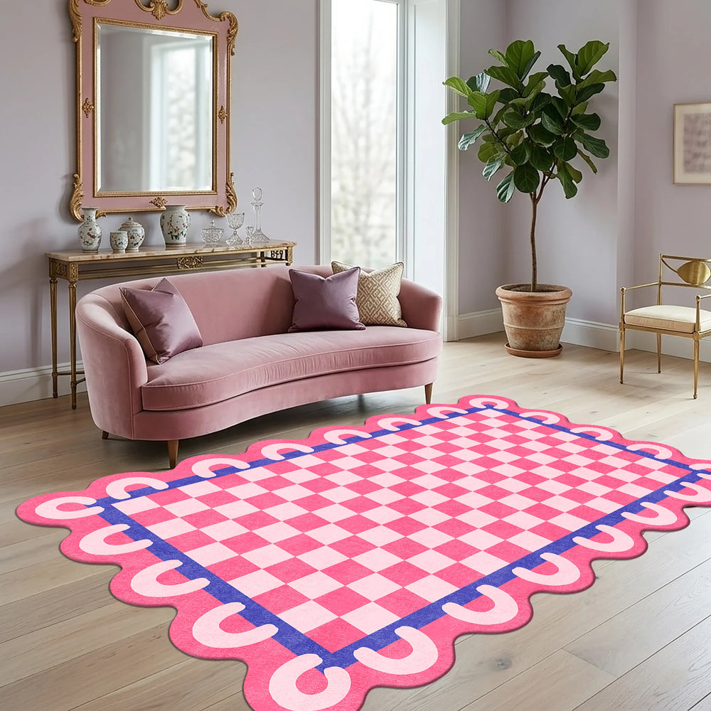 Pink Pop Art Rug