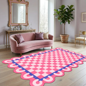 Pink Pop Art Rug