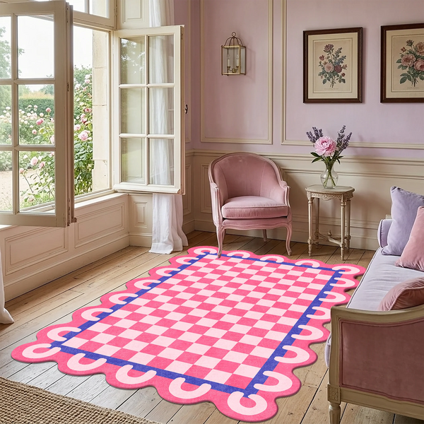 Pink Pop Art Rug