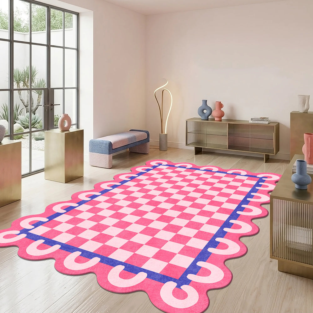 Pink Pop Art Rug
