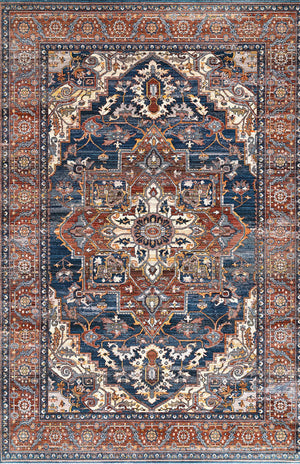 Navy Blue Persian Rug