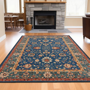 Luxurious Hallway Rug enhancing the decor in a modern hallway
