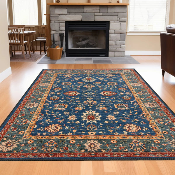 Luxurious Hallway Rug enhancing the decor in a modern hallway