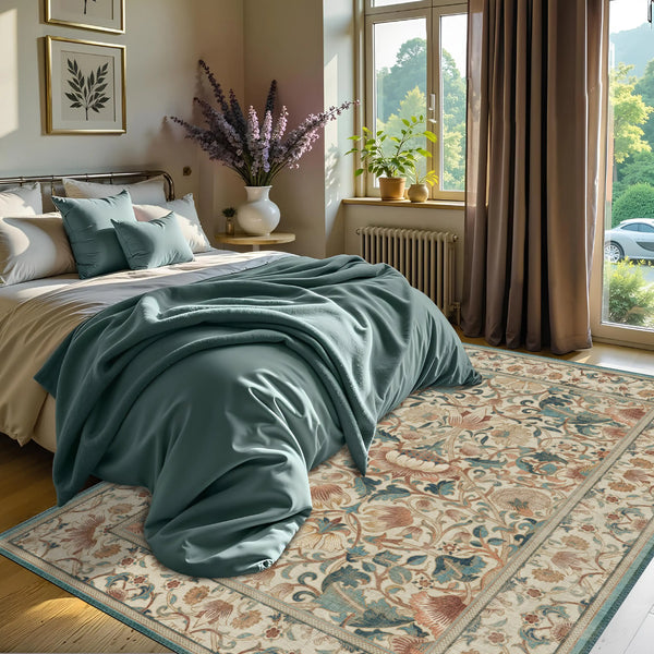 Victorian Floral Rug