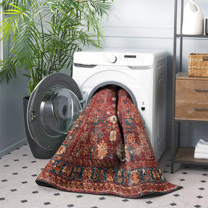 Red Vintage Style Rug