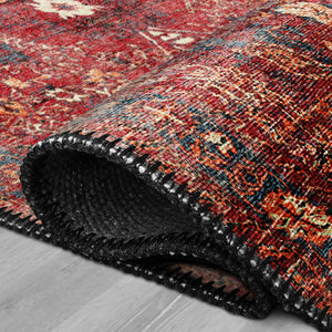 Red Vintage Style Rug