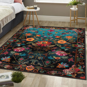 Floral Tapestry Rug