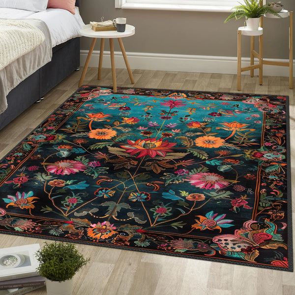 Floral Tapestry Rug
