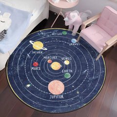 Educational Space-Themed Kids Rug- My Store