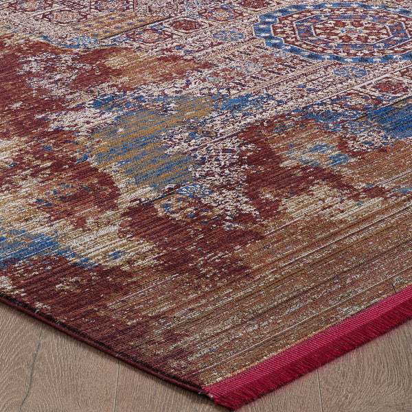 Memluk Distressed Woven Rug