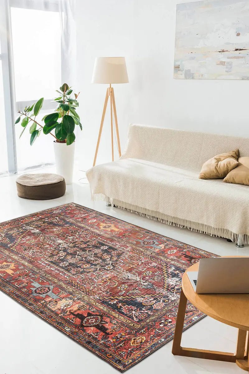 Rustic Persian Style Rug- My Store