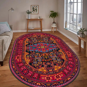 Pet-friendly, hypoallergenic Persian style bold rugs