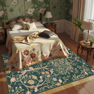 Romantic Botanical Rug