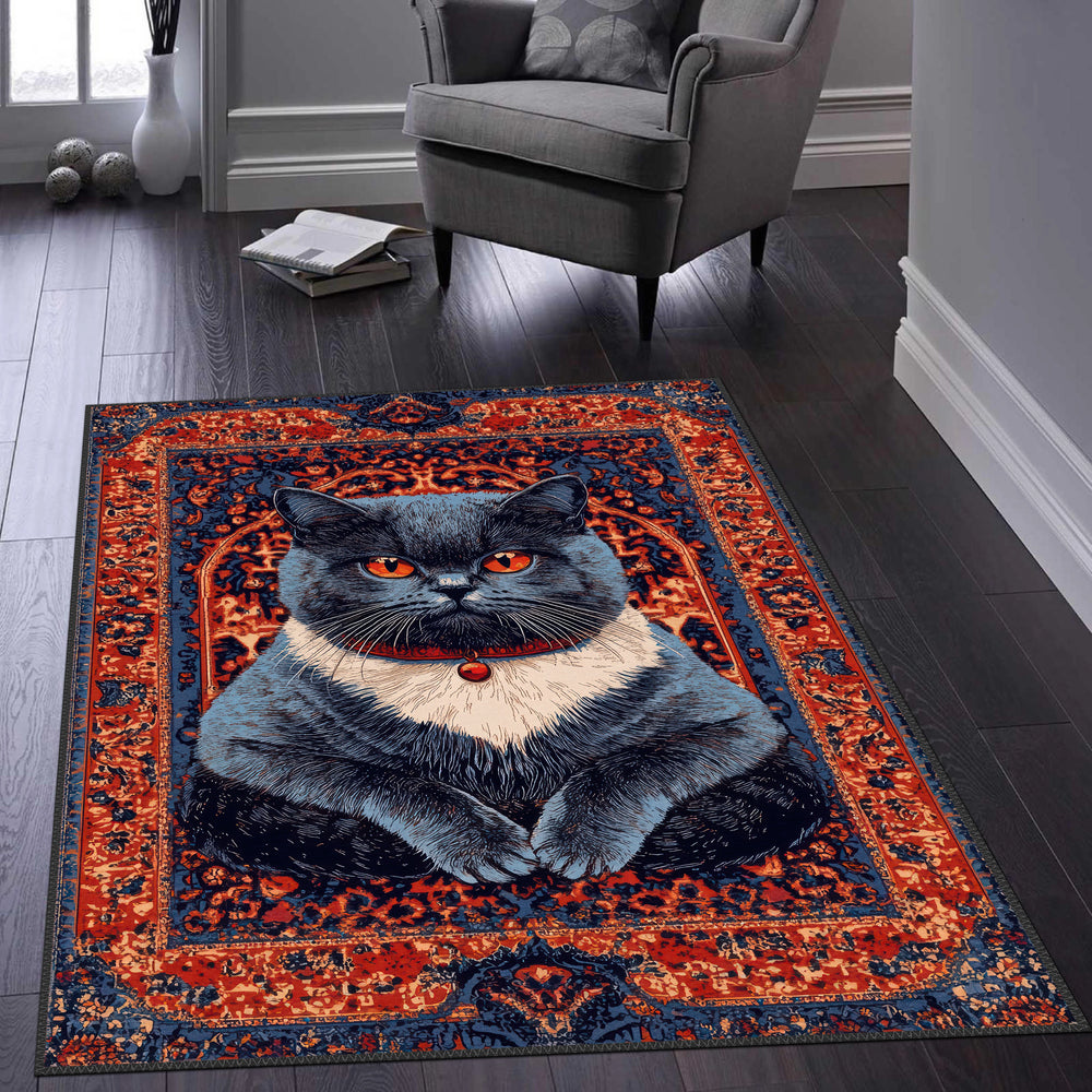 Majestic Cat Rug