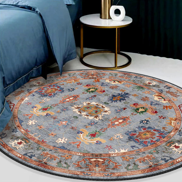 Round Oushak Rug- My Store