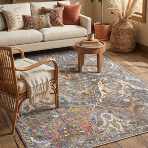 Unique Artistic Woven Rug