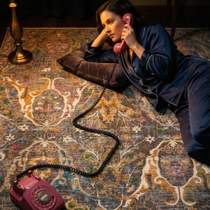 Unique Artistic Woven Rug