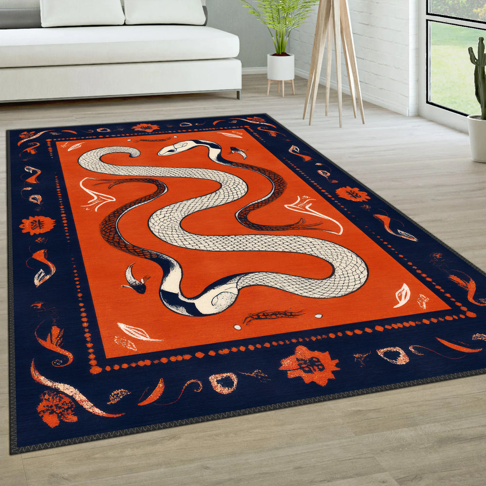 Majestic Serpent Rug