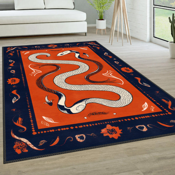 Majestic Serpent Rug