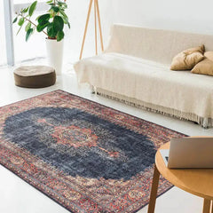 Vintage Style Rugs adding a classic touch to a modern living room