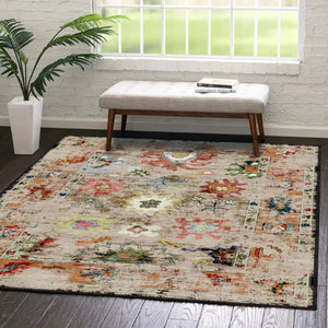 Rustic Oushak Rug