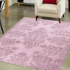 Pink Medallion Rug