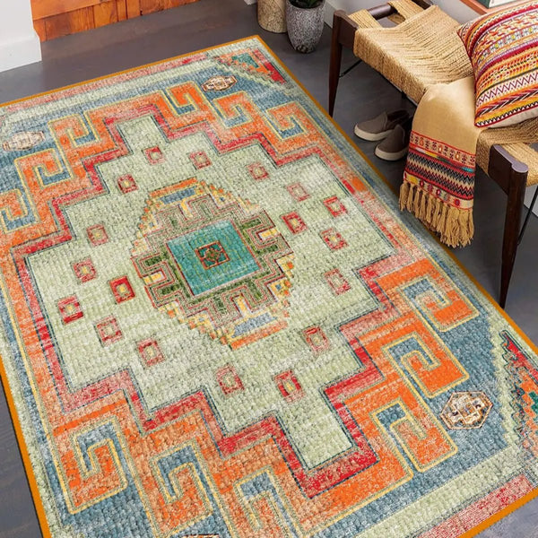 Geometric Tribal Runner - Turkiye Rug