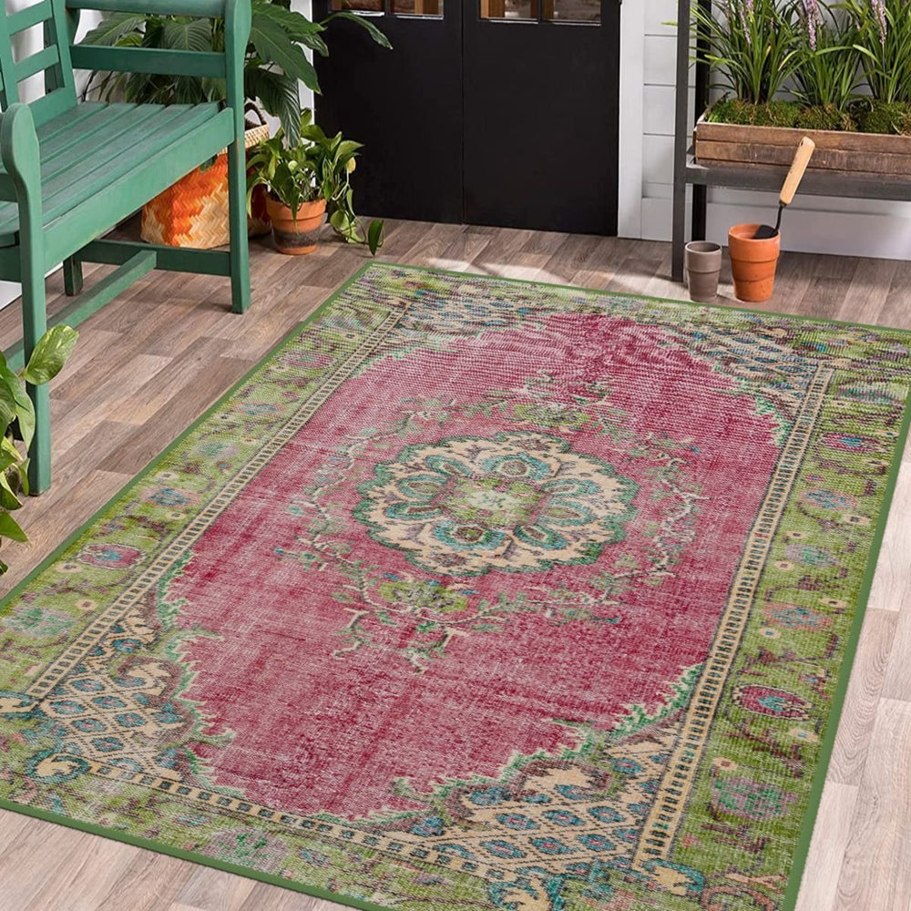 Machine-washable Perfect Bedroom Rug, ideal for creating a restful space.