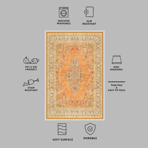 Orange Runner Rug