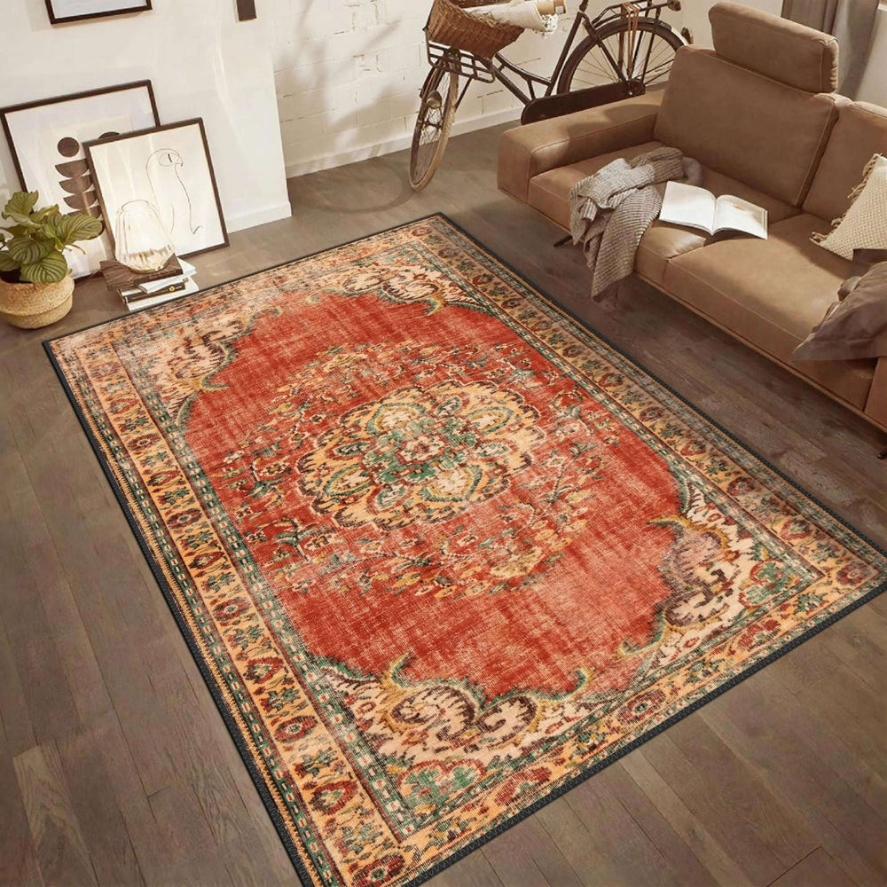 red turkish rug