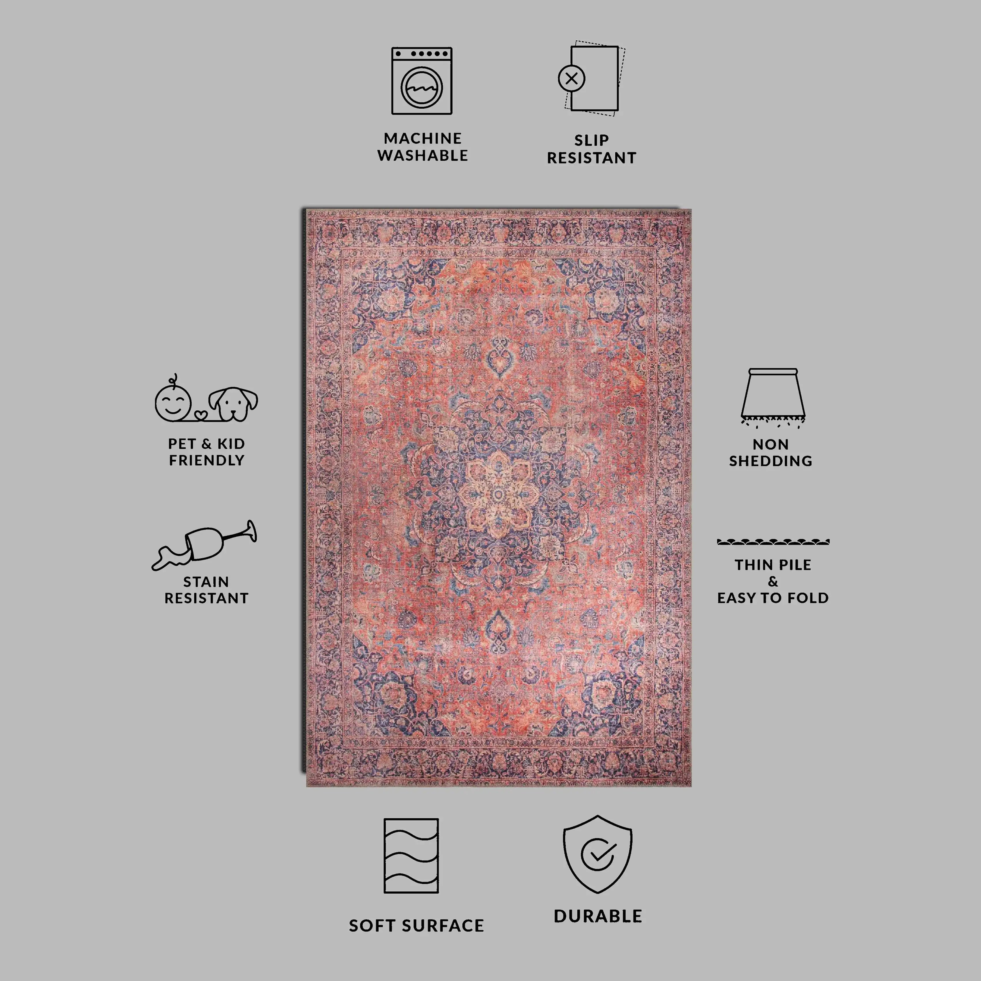 Pink Persian Rug