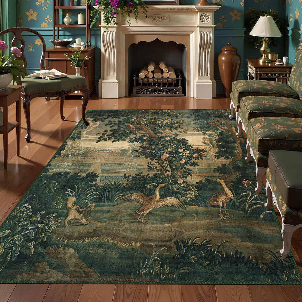 Botanical Landscape Rug